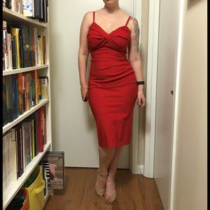 SIZE XL (fits like medium/large) Stop Staring red "Million Dollar Baby" dress